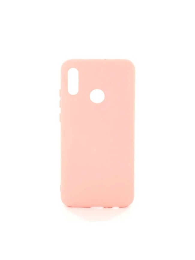Накладка для Huawei P Smart Silicone cover пудро